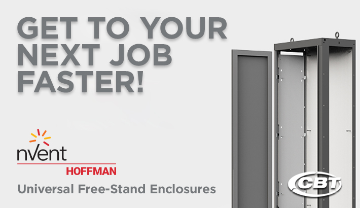 HOFFMAN UNIVERSAL FREE STAND ENCLOSURES