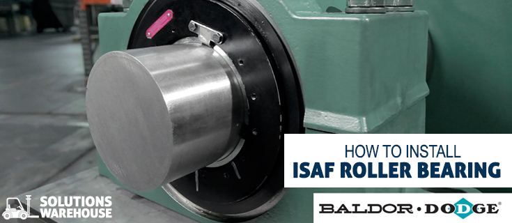 Baldor-Dodge hydraulic ISAF mounted spherical roller bearing