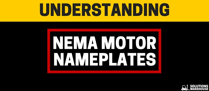 nema motor nameplates