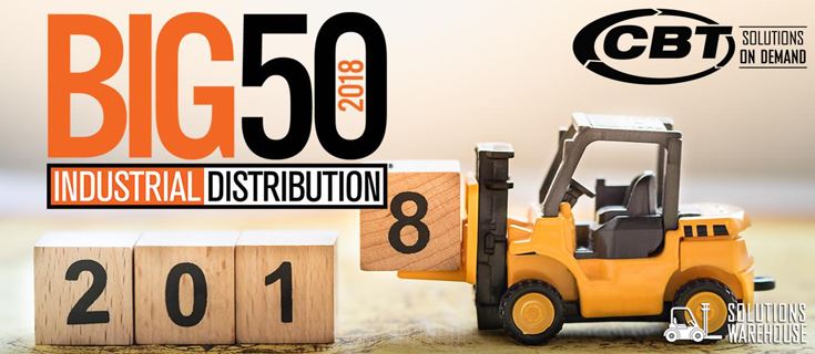 Picture for category CBT Makes Industrial Distribution's Big 50 List Three Years in a Row