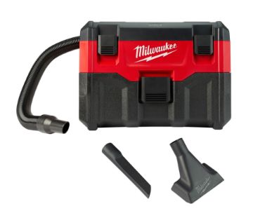 Black & Red Milwaukee Cordless Vacuum