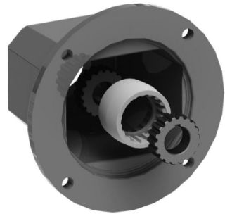 Picture of W240 KIT, MOTOR FLANGE 182TC (PCX) HUB