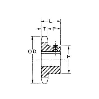 Picture of 6054X 1 1/2 BRN