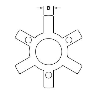 Picture of L/AL099/100-SPIDER OCT-HYTREL-1-1/32 LOV