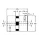 Picture of AL110 HUB 1-1/4  1/4X1/8 KW LOV