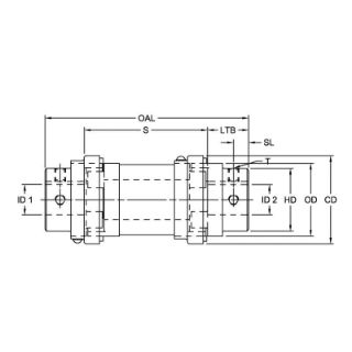 Picture of RRSC150 HUB 38MM  10X3.3MM KW LOV